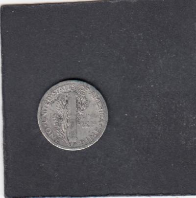 Beschrijving: Dime  MERCURY